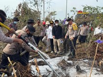 Di Depan Kapolda Kalsel, Gibran Minta Tindak Tegas Pembakar Hutan
