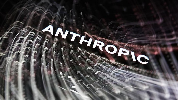 Anthropic logo displayed on a phone screen and a laptop keyboard are seen in this multiple exposure illustration photo taken in Krakow, Poland on June 29, 2026. (Photo by Jakub Porzycki/NurPhoto via Getty Images)