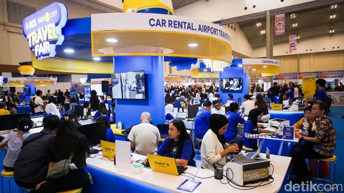 BCA tiket.com Travel Fair kembali hadir dalam rangkaian BCA Expo 2026 di ICE BSD City, Tangerang, Jumat (11/9/2026).