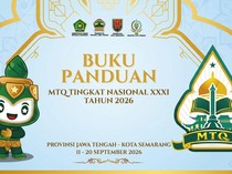 MTQ Nasional 2026 Digelar di Semarang, Unduh Buku Panduannya di Sini