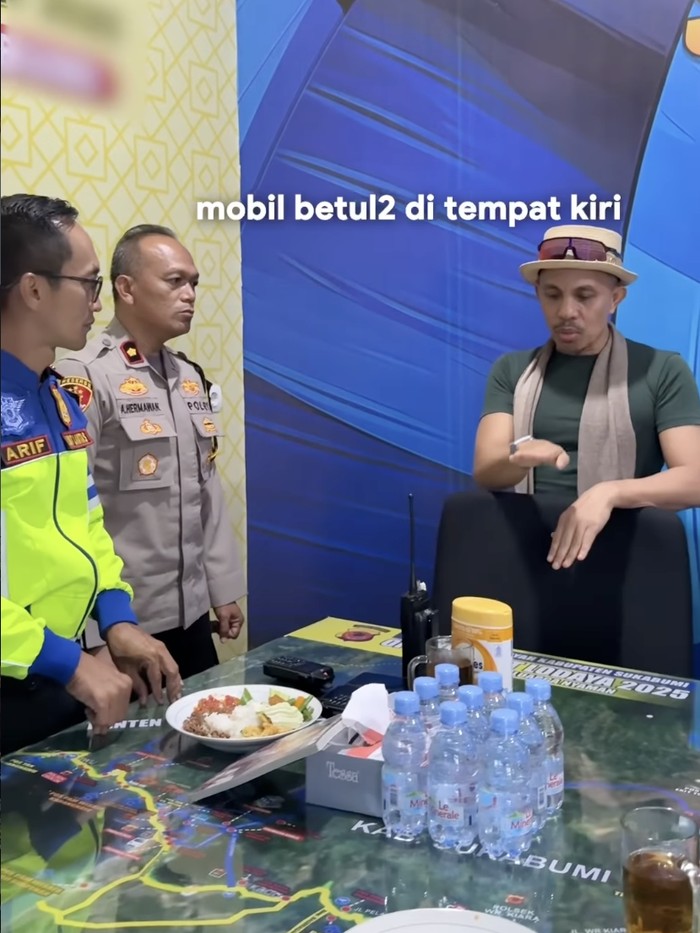 Mobil Gen Halilintar diserempet