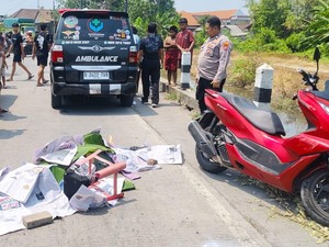 Ibu dan Anak 3 Tahun Tewas Terlindas Truk di Tulangan Sidoarjo
