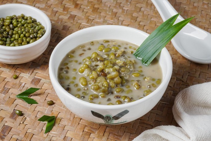 Ilustrasi bubur kacang hijau