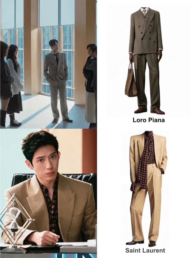 Dari gaya formal double-breasted Loro Piana hingga sentuhan kemeja bermotif dari Saint Laurent, Jing Boran membuktikan bahwa busana pria kantoran bisa terlihat modis. Seperti dikutip dari Metro Style, Boran membawa lebih dari 120 koleksi pakaian pribadinya untuk wardrobe Luan Nian atau Luke di The Early Spring. Foto: Dok. Weibo, Netflix, Instagram