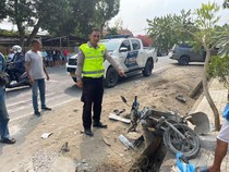 Innova Hantam Mio-Pejalan Kaki di Depan SMPN 1 Sulang Rembang, 2 Orang Tewas