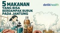 Infografis: 5 Makanan yang Sebaiknya Dibatasi, Bisa Berdampak pada Jantung