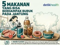 Infografis: 5 Makanan yang Sebaiknya Dibatasi, Bisa Berdampak pada Jantung