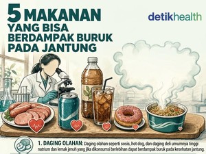 Infografis: 5 Makanan yang Sebaiknya Dibatasi, Bisa Berdampak pada Jantung