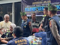 Program Jalur Polda Riau Buka Klinik Terapung Gratis di Pesisir Pekanbaru
