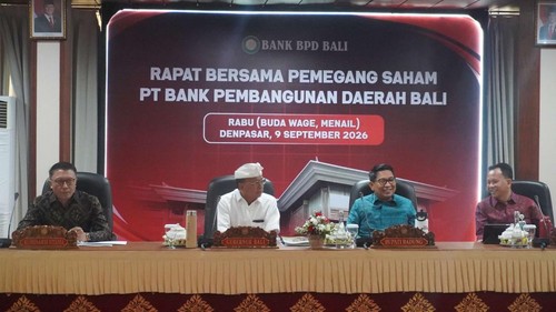 Rapat BPD Bali bersama para pemegang saham, Rabu (9/9/2026). (Dok. BPD Bali)