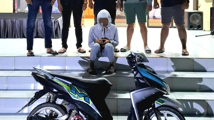 Remaja curi motor teman di Toraja Utara ditangkap polisi.