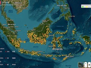 Update Hotspot Indonesia 11 September 2026, Kalteng Tertinggi Capai 96 Titik