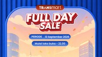 Jangan Lupa Serbu Transmart Full Day Sale! Gebyar Diskon 50% + 20%