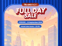 Jangan Lupa Serbu Transmart Full Day Sale! Gebyar Diskon 50% + 20%