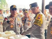 Wakapolri Ungkap Gambut Kalteng Makin Kering, Tak Cukup Pakai Water Bombing