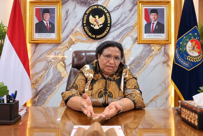 Wakil Menteri Dalam Negeri (Wamendagri) Ribka Haluk
