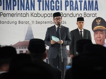 Bupati Jeje Lantik 11 Pejabat KBB, Tekankan Kinerja Nyata