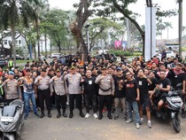 Polresta Tangerang Kawal Keberangkatan Suporter-Amankan Nobar Persija Vs Persib