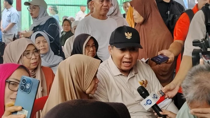 Menteri PKP Maruarar Sirait mengunjungi kawasan kumuh di Menteng
