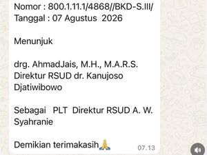 Direktur RSUD AWS Dicopot Usai Nakes Protes TPP Belum Dibayarkan