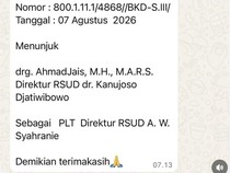 Direktur RSUD AWS Dicopot Usai Nakes Protes TPP Belum Dibayarkan
