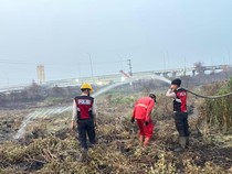 Polres OKI Padamkan Karhutla 45,6 Ha, Patroli hingga Edukasi Digencarkan