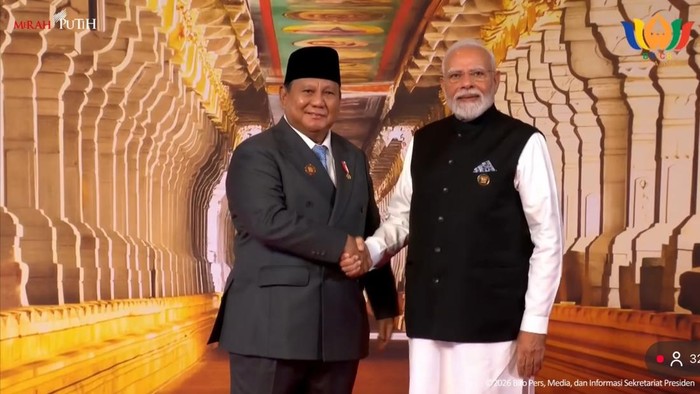 Prabowo hadiri KTT ke-18 BRICS, di New Delhi, India, Sabtu (12/9/2026).