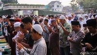 Pelaksanaan Shalat Istisqa digelar oleh Masjid Al Mujahidin.