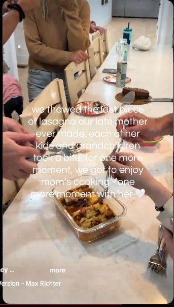 Wanita Simpan Lasagna Terakhir Buatan Ibu di Freezer
