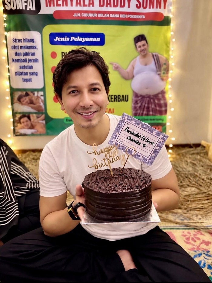 Sonny Septian ulang tahun