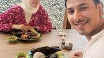 Romantis! Potret Sonny Septian dan Fairuz saat Makan Kue Cokelat hingga Seafood