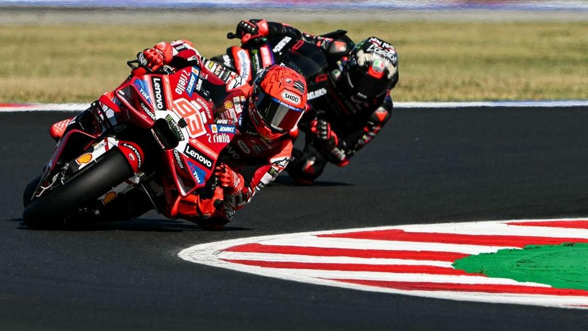 Hasil Sprint Race MotoGP San Marino 2026: Marquez Asapi Bezzecchi