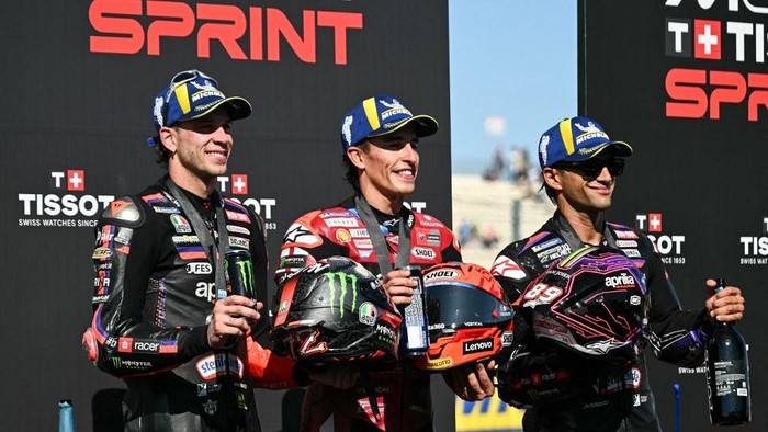 Klasemen MotoGP 2026 usai Sprint Race MotoGP San Marino.