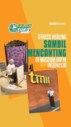 Video: JALAN YUK! Stress Healing Sambil Mencanting di Museum Batik Indonesia