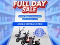 Aneka Sepeda Listrik Diskon Hingga 45% di Transmart Full Day Sale