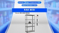 Rak Besi di Transmart Full Day Sale Rp 879 Ribu