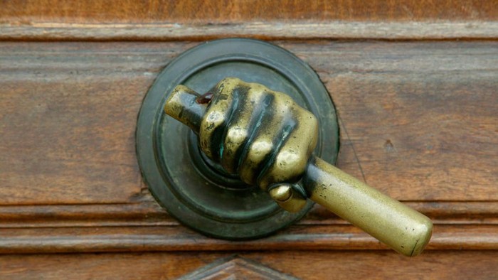 Door handle (Photo by: Godong/Universal Images Group via Getty Images)