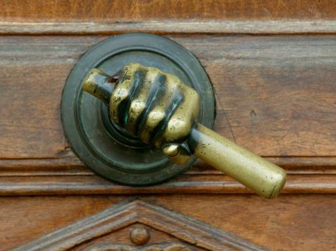 169355852 Door handle (Photo by: Godong/Universal Images Group via Getty Images)