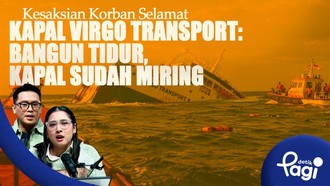 Kesaksian Korban Selamat Kapal Virgo Transport: Bangun Tidur, Kapal Sudah Miring