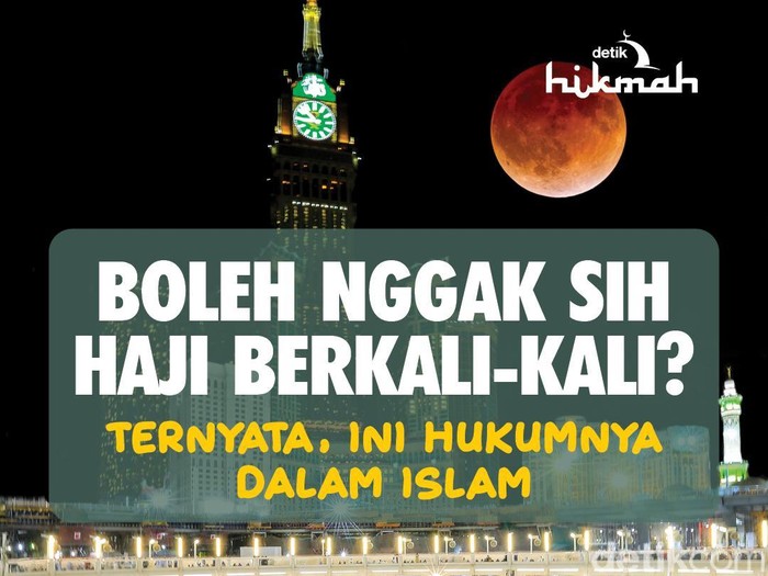 Hukum Haji Berkali-kali dalam Islam