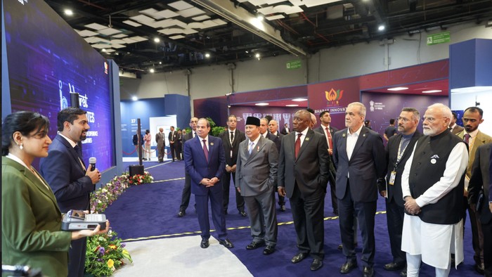 India pamerkan alat pendeteksi kanker berbasis AI di depan pimpinan negara BRICS, termasuk RI