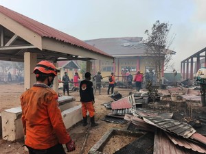 Karhutla Hanguskan 50 Hektare Lahan di Poso, Gedung SMA Ikut Terbakar