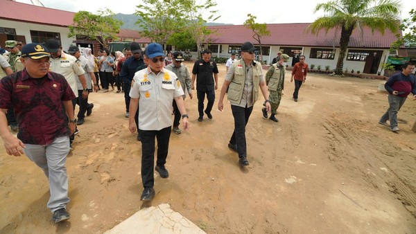 Kasatgas PRR Apresiasi Pemulihan SMP Negeri 1 Tukka melalui Swakelola
