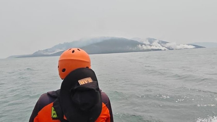 Kondisi Gunung Anak Krakatau