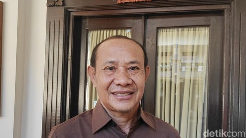 Ketua KPU Badung, I Gusti Ketut Gede Yusa Arsana Putra. (Agus Eka/detikBali)