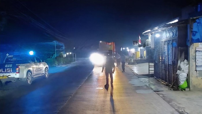 Lokasi kecelakaan maut di Jalan Raya Palabuhan II Km 16, Kampung Girijaya, Desa Bojongkembar, Kecamatan Cikembar, Kabupaten Sukabumi.