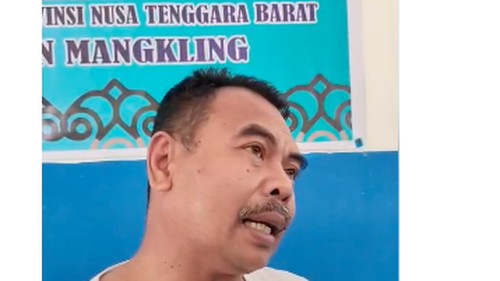 Tangkapan layar video keterangan Khaerudin selaku Ketua Yayasan Budi Sain Mangkling yang menaungi SPPG Lombok Tengah Mekar Bersatu. Foto: (Instagram @fakta.indo)
