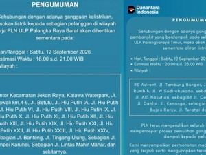 Listrik di Kobar Byar Pet Lagi, PLN Ungkap 4 Pembangkit Kalteng-Kaltim Bermasalah