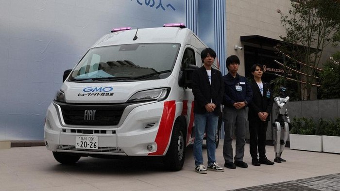 Perusahaan Jepang GMO meluncurkan layanan ambulans khusus untuk perbaikan robot