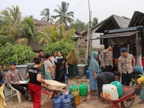 Polres Ketapang Kerahkan Mobile Water Treatment Bantu Warga Krisis Air Bersih